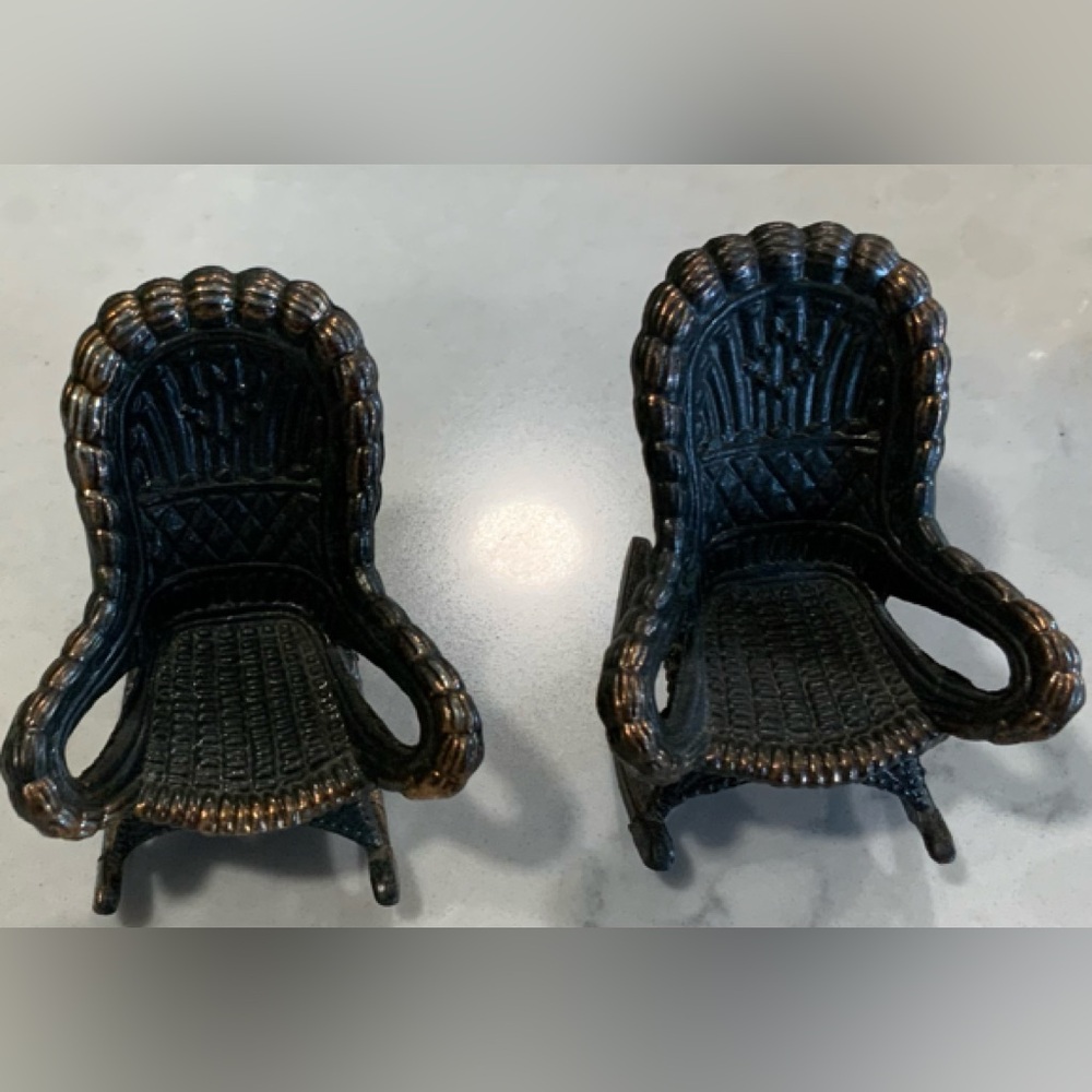 Vintage Durham Industries Miniature Rocking Chairs